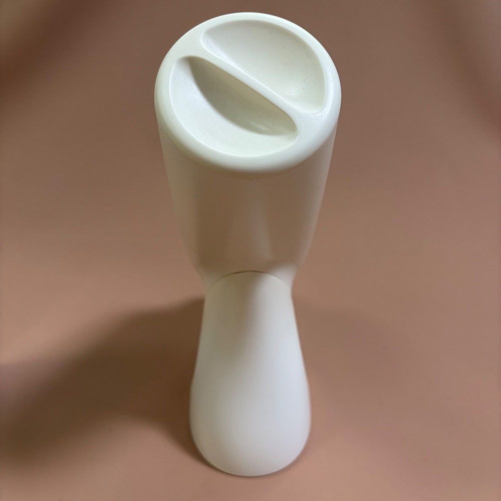 Dixie Cup Dispenser Stand Cream Silver MCM Mod Vintage w/Dixie Everyday 3oz cups - Picture 5 of 8